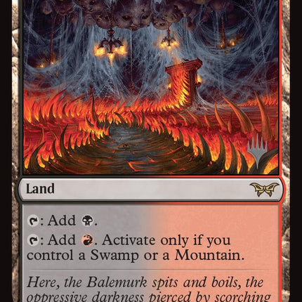 Blazemire Verge (Promo Pack) [Duskmourn: House of Horror Promos]