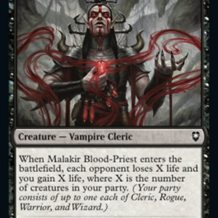 Malakir Blood-Priest [Commander Legends: Battle for Baldur's Gate]