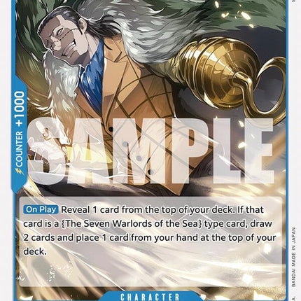 Crocodile [Starter Deck: Blue Donquixote Doflamingo]