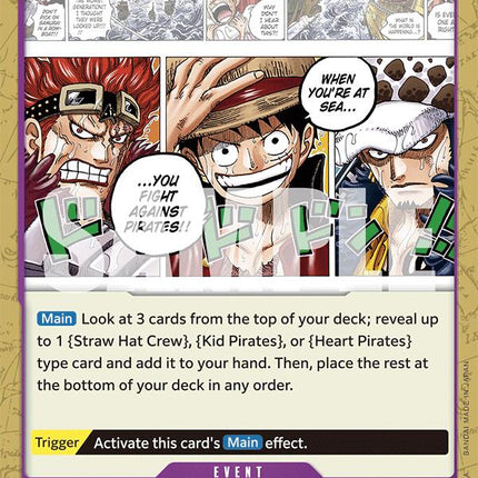 When You're at Sea You Fight against Pirates!! [Starter Deck: Purple Monkey.D.Luffy]