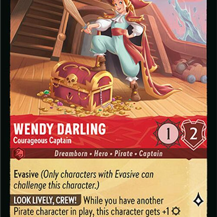 Wendy Darling - Courageous Captain (108/204) [Azurite Sea]