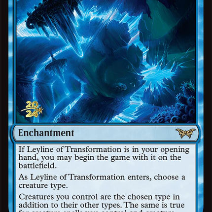 Leyline of Transformation [Duskmourn: House of Horror Prerelease Promos]