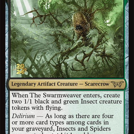 The Swarmweaver (0236) [Duskmourn: House of Horror Prerelease Promos]