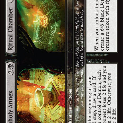 Unholy Annex // Ritual Chamber [Duskmourn: House of Horror Prerelease Promos]