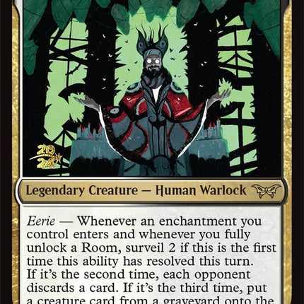 Victor, Valgavoth's Seneschal [Duskmourn: House of Horror Prerelease Promos]