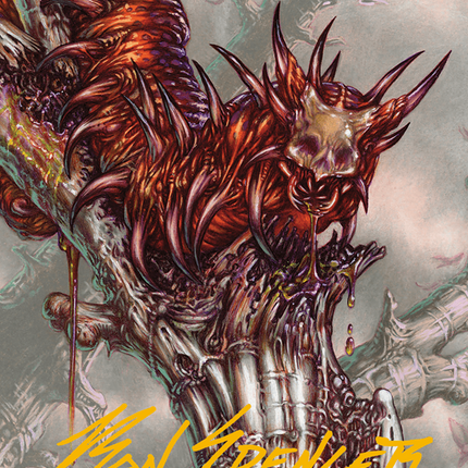 Grist, Voracious Larva Art Card (Gold-Stamped Signature) [Modern Horizons 3 Art Series]