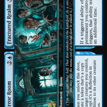 Mirror Room // Fractured Realm [Duskmourn: House of Horror Prerelease Promos]