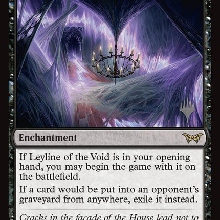 Leyline of the Void (Promo Pack) [Duskmourn: House of Horror Promos]