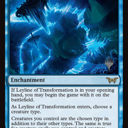 Leyline of Transformation (Promo Pack) [Duskmourn: House of Horror Promos]