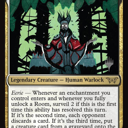 Victor, Valgavoth's Seneschal (Promo Pack) [Duskmourn: House of Horror Promos]