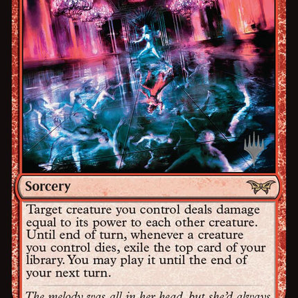 Waltz of Rage (Promo Pack) [Duskmourn: House of Horror Promos]