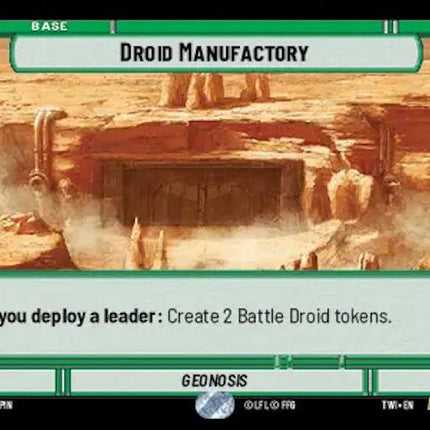 Droid Manufactory (022/257) (022/257) [Twilight of the Republic]
