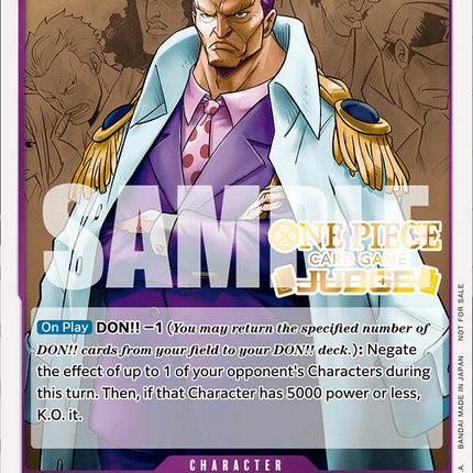 Zephyr (Navy) (Judge Pack Vol. 4) [One Piece Promotion Cards]