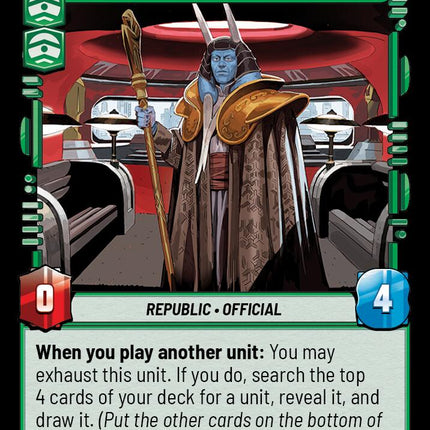 Mas Amedda - Vice Chair (101/257) (101/257) [Twilight of the Republic]