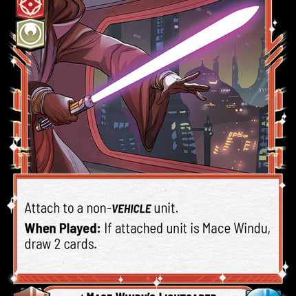 Mace Windu's Lightsaber (152/257) (152/257) [Twilight of the Republic]