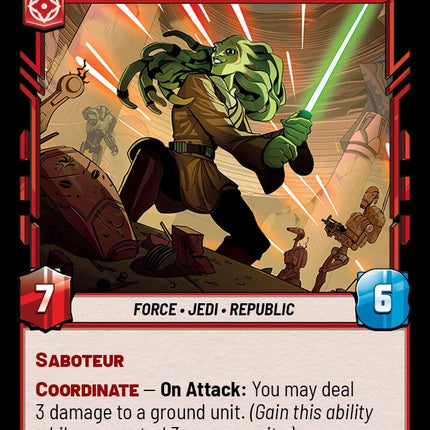 Kit Fisto - The Smiling Jedi (165/257) (165/257) [Twilight of the Republic]