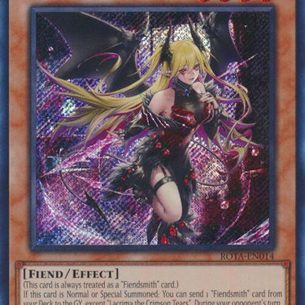 Lacrima the Crimson Tears [ROTA-EN014] Secret Rare