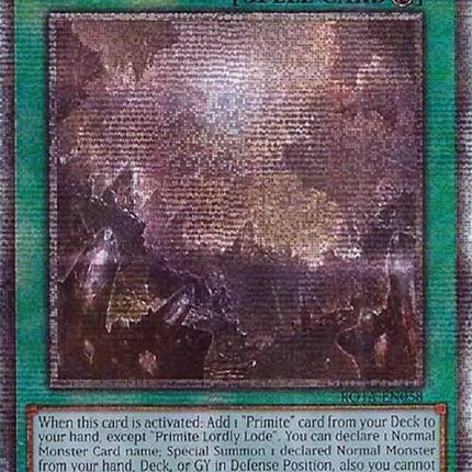 Primite Lordly Lode (Quarter Century Secret Rare) [ROTA-EN058] Quarter Century Secret Rare