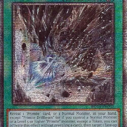 Primite Drillbeam (Quarter Century Secret Rare) [ROTA-EN060] Quarter Century Secret Rare