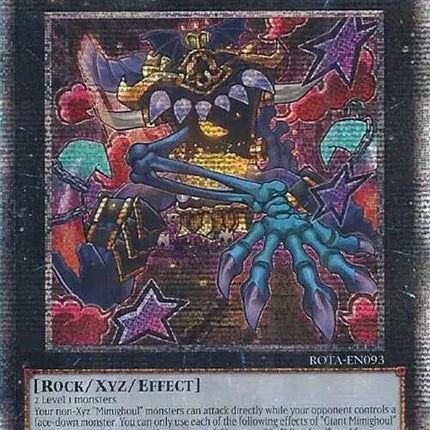 Giant Mimighoul (Quarter Century Secret Rare) [ROTA-EN093] Quarter Century Secret Rare
