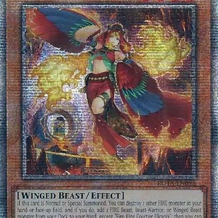 Fire King Courtier Ulcanix (Quarter Century Secret Rare) [ROTA-EN098] Quarter Century Secret Rare