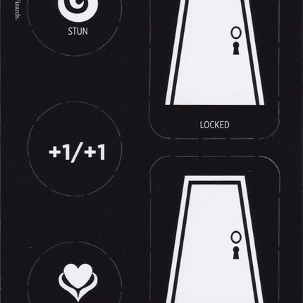 Punch Card Token (1 // 2) [Duskmourn: House of Horror Tokens]