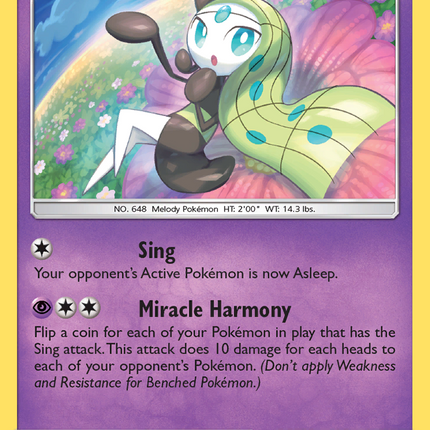 Meloetta (104/214) [Sun & Moon: Lost Thunder]