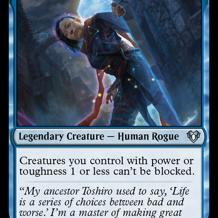 Tetsuko Umezawa, Fugitive [Commander Masters]