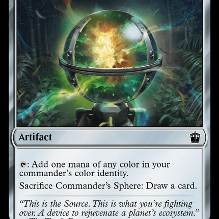 Commander's Sphere (Surge Foil) [Doctor Who]
