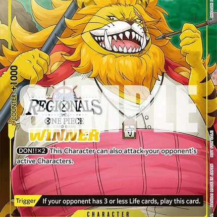 Nekomamushi (Online Regional 2024 Vol. 3) [Winner] [One Piece Promotion Cards]
