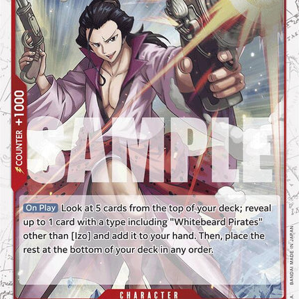 Izo (OP03-003) (Jolly Roger Foil) [Premium Booster -The Best-]