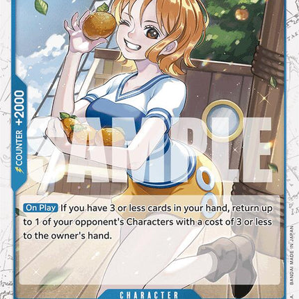 Nami (P-053) (Jolly Roger Foil) [Premium Booster -The Best-]