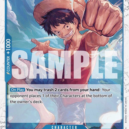 Monkey.D.Luffy (P-055) (Jolly Roger Foil) [Premium Booster -The Best-]