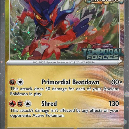 Koraidon (119/162) (European Promo) [Miscellaneous Cards]