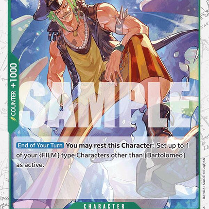 Bartolomeo (P-029) (Jolly Roger Foil) [Premium Booster -The Best-]