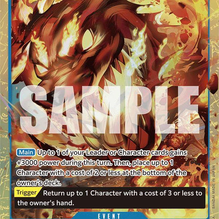 Hound Blaze (Alternate Art) [Premium Booster -The Best-]