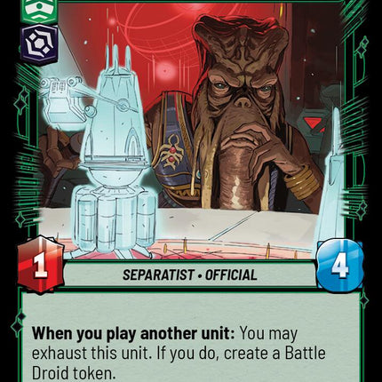 Poggle the Lesser - Archduke of the Stalgasin Hive (080/257) (080/257) [Twilight of the Republic]