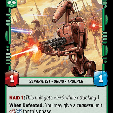 Obedient Vanguard (104/257) (104/257) [Twilight of the Republic]