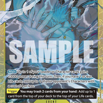 Two-Hundred Million Volts Amaru (Alternate Art) [Premium Booster -The Best-]