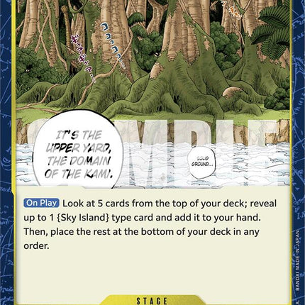 Upper Yard (Jolly Roger Foil) [Premium Booster -The Best-]