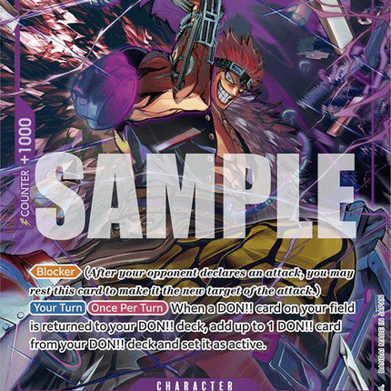 Eustass"Captain"Kid (OP05-074) (Alternate Art) [Premium Booster -The Best-]