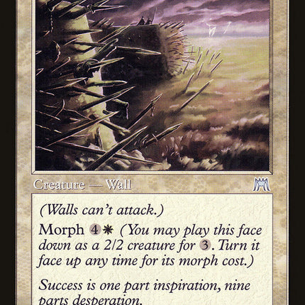 Crude Rampart [Onslaught]