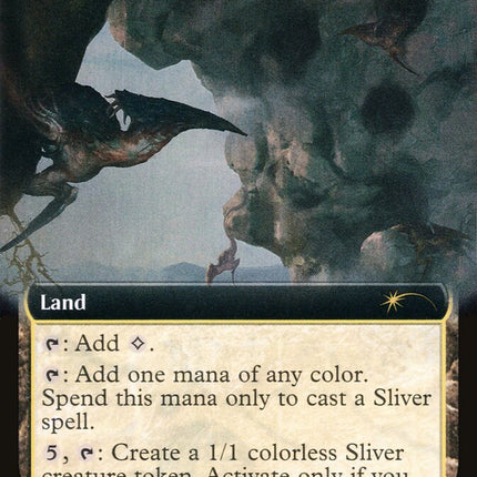 Sliver Hive (Extended Art) [Secret Lair Drop Promos]