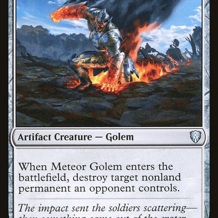 Meteor Golem (325) [Commander Legends]