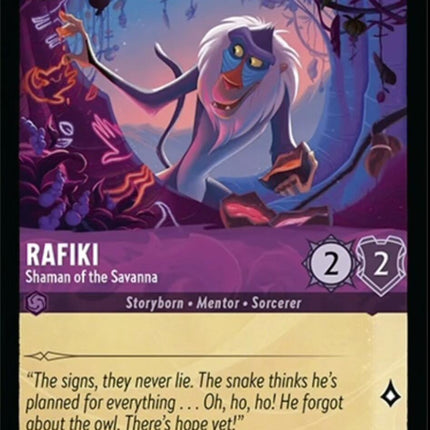 Rafiki - Shaman of the Savanna (42/204) [Azurite Sea]