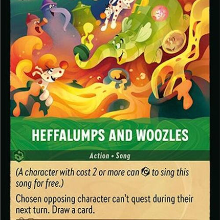 Heffalumps and Woozles (95/204) [Azurite Sea]