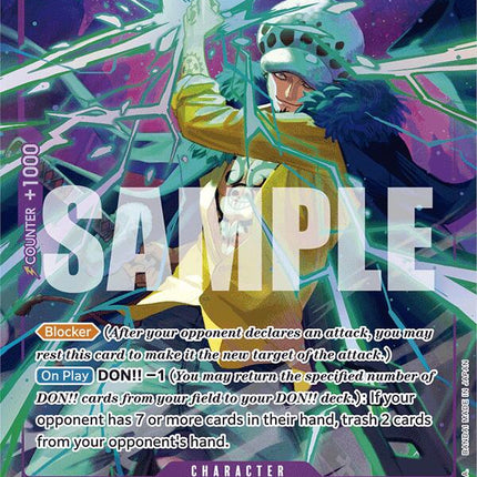 Trafalgar Law (ST10-010) (Alternate Art) [Premium Booster -The Best-]