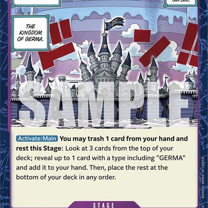 Kingdom of GERMA (Jolly Roger Foil) [Premium Booster -The Best-]