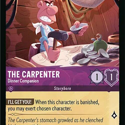 The Carpenter - Dinner Companion (44/204) [Azurite Sea]