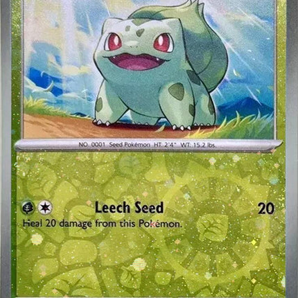 Bulbasaur (001/165) (Cosmos Holo) (Costco Exclusive) [Miscellaneous Cards]